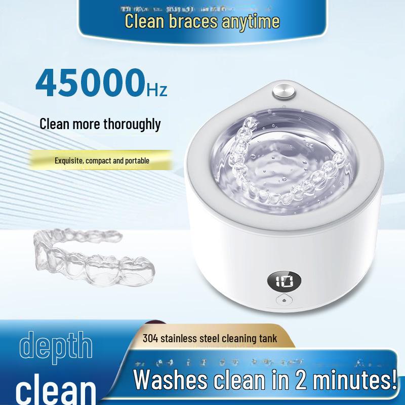 Ultrasonic Deep Sterilization Cleaner for Watches, Glasses, and Jewelry