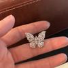 Korean Super Fairy Exquisite Zircon Butterfly Earclip Women's Earless Design Temperament Earrings Earrings