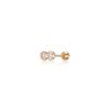 Lunne 14K Duo Bezel Piercing (14K Gold) #Lfpi25