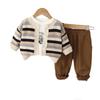 Kids Casual Long-Sleeve Set, Comfortable Daily Wear Outfits