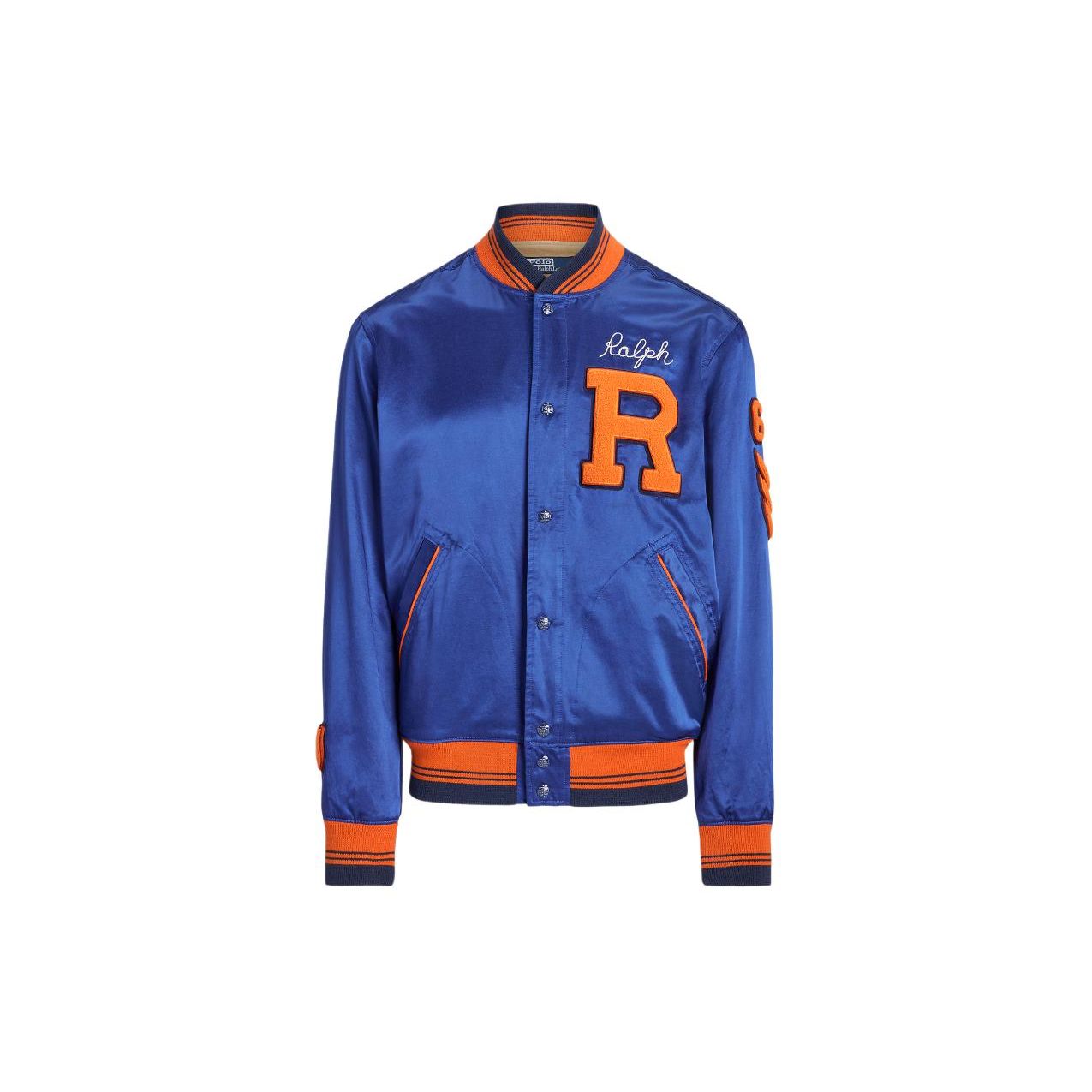 

Polo Ralph Lauren SS24 Куртка с длинным рукавом на одной пуговице с логотипом и полосатым узором Мужские куртки Синий MNPOOTW16021330-400 M