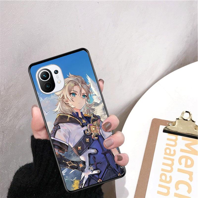 Genshin Impact Spiel Yan Fei Handyhülle für Xiaomi 12 Mi 10T 11T 11 Pro 10 10T 11 lite 10pro 11Ultra Poco X3 Pro Poco F3 M3