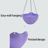 Hanging Basket Flowerpot Garden Plastic Outdoor Flowerpot Chain Type Plant Hanging Basket Flowerpot Decorations