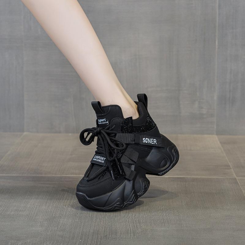 Thick-soled Dad Shoes Are Casual, Versatile and Fashionable Women's Shoes for Height Increase