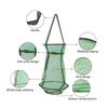 Fisherman Foldable Fishing Cage Nylon Mesh Fishing Net Bait Trap For Catching Fish Crab Crayfish