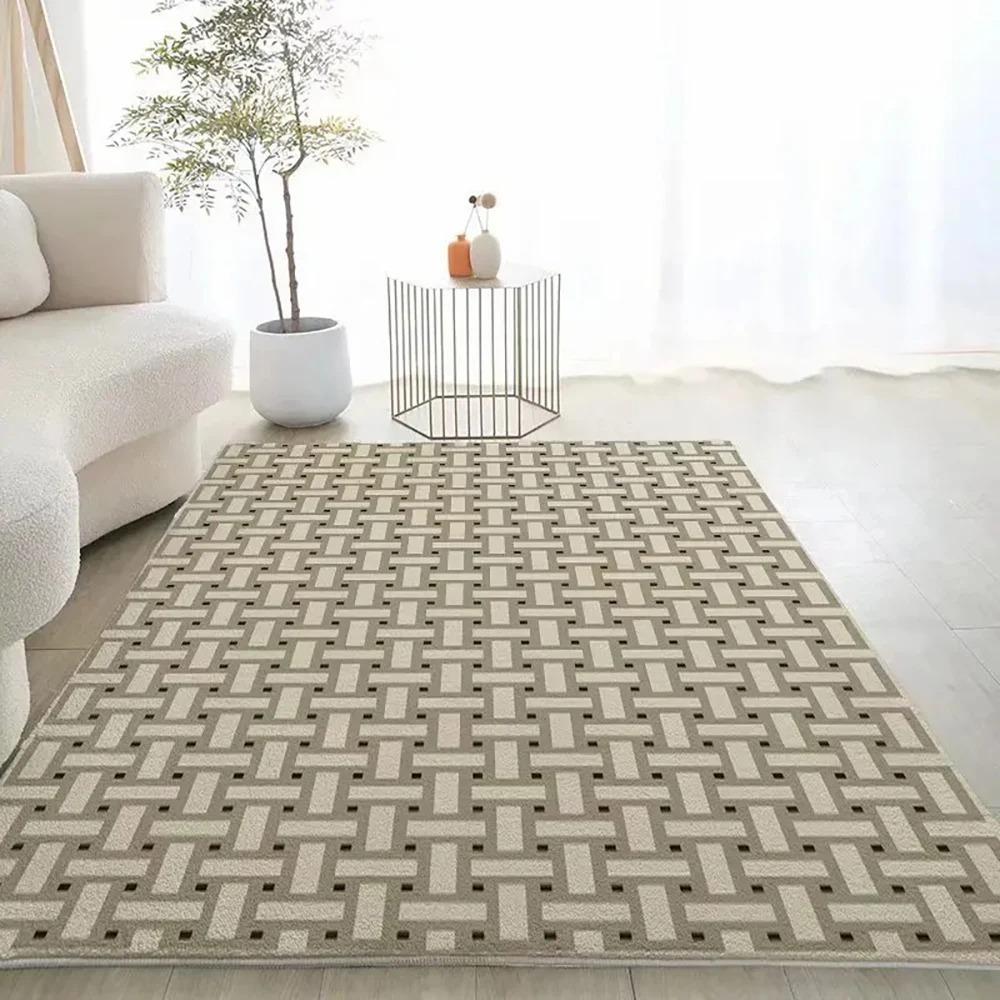 Nordic Minimalist Style Rug Carpet For Bedroom Living Room Home Sofa Decoration Large Decor Floor Mat Gift Washable Rug