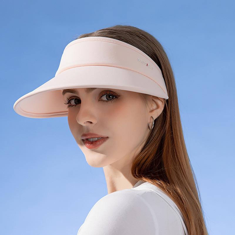 Summer Sun Hat For Women With Large Brim And Breathable Ice Silk Fabric For Sun Protection And Casual Wear