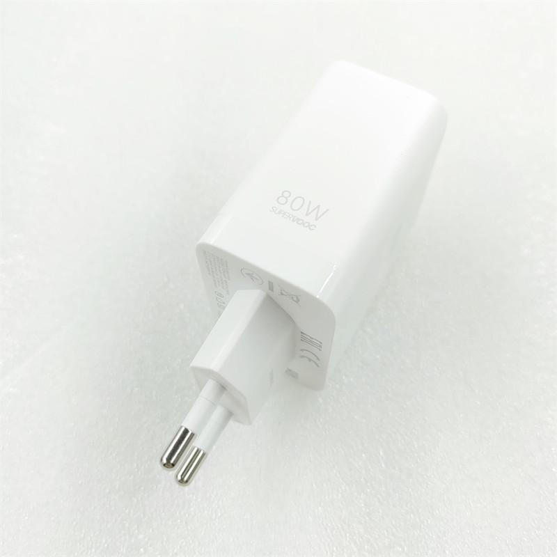

OPPO 80W Super VOOC Charger для OPPO Find N2 X5 X3 X2 A1 Pro VOOC/Dart Fast Charge EU/US Adapter для ACE Reno8 T 9 7 6 5 Oneplus Only EU charger