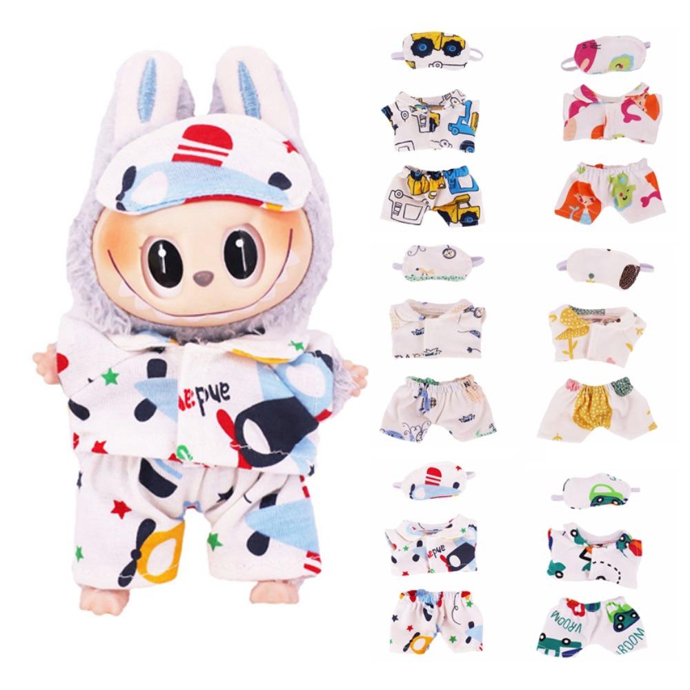 

Eye Patch Labubu Doll Clothes Simulation Labubu Time Doll s Clothes Kids Girls Toys style 3