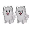 2/5Pcs Pet Hair Storage Box Keychain Portable Pet Memory Holder Secret Fur Collection Box Pet Hair Souvenir Box Keyring