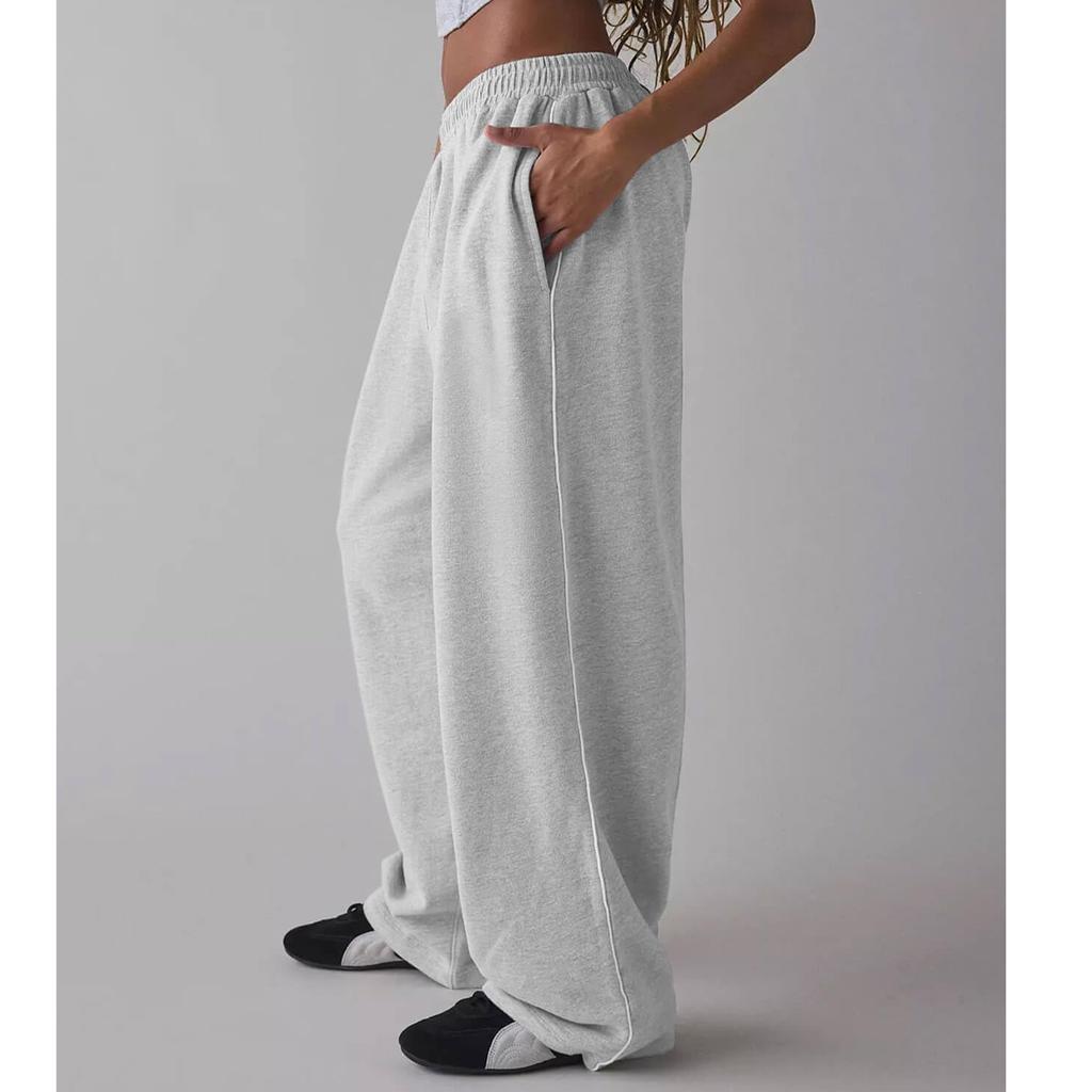 Women's Fashion Solid Color Casual Pants