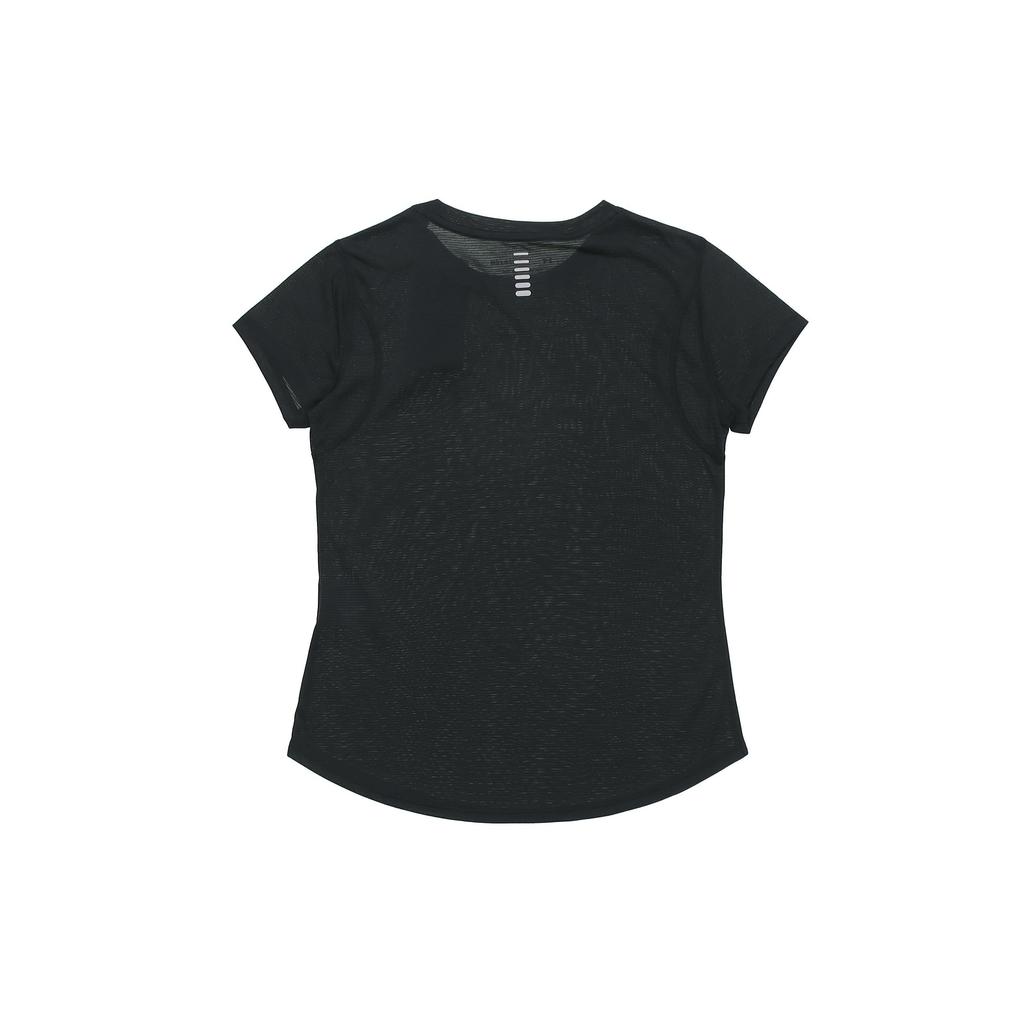 Under Armour Streaker Running Short Sleeve Tee Women Tops Black 1341520-001