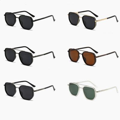 Fashion Sunglasses Steampunk Sunglasses Metal Frame Sunglasses For Sports Travel Men