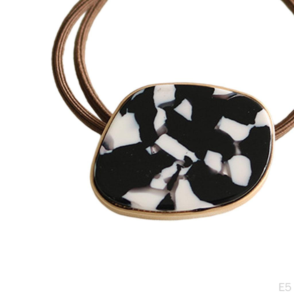 Hair Bands Accessories Women Ponytail Holder Elegant Elastic Ties