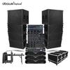 Obolun Pro Audio Dual 6.5-inch Line Array Speaker System