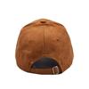 Neue Großhandel Wildleder Baseballkappe Herbst Winter für Männer Frauen Winter Einfarbig Street Hut Unisex Verstellbar Lässig Schlichte Gorra Kappen