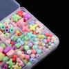 420Pcs Assorted Shape Jewelry Beads Set Accessories Toys Making Bracelet Necklace