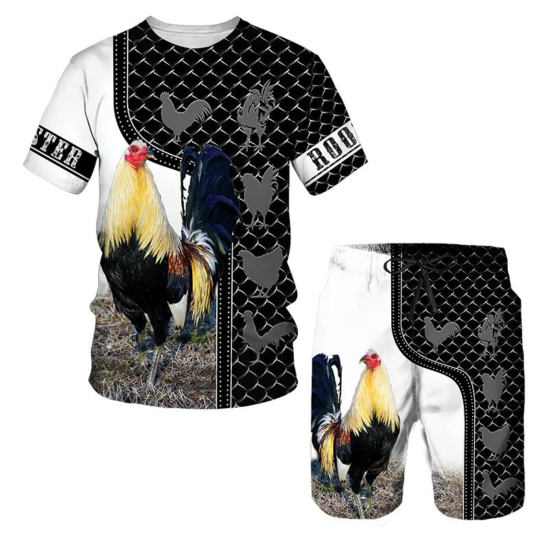 Summer 3D African Print Casual Men Shorts Suits Couple Outfits Vintage Style Hip Hop T Shirts +Shorts Male/Female Tracksuit Set