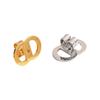 Gold or Silver Earring Backs With Secure 8 Shape Structure For Large Earrings Comfort Fit Universal Compatibility
