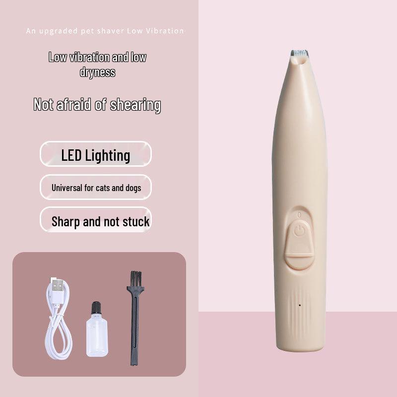 Electric Pet Paw Hair Trimmer for Cats and Dogs