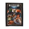 Manta do Pôster do Filme Halloween III | Arte de Caveira de Terror Jack-O'-Lantern