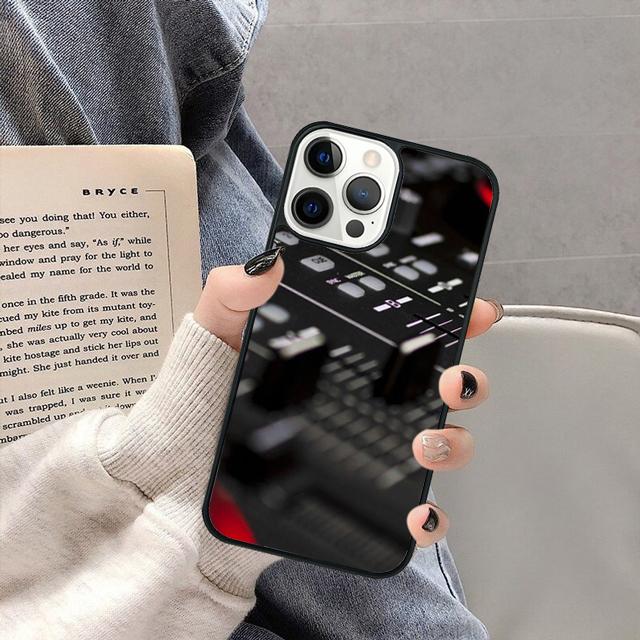 DJ Mixer Music Phone Case Cover for iPhone 17 Air 16 16e 15 13 14 11 12 Pro Max Plus  coque fundas Shell