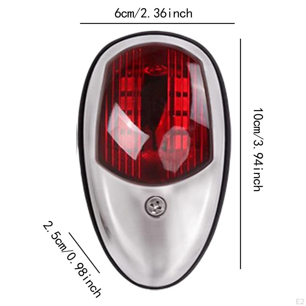 Boat Navigation Light Accessory Anchor Marine Signal Lamp for Pontoon