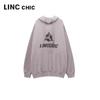 Jinyujie Women's Relaxed Fit Long-Staple Cotton Hooded Sweatshirt