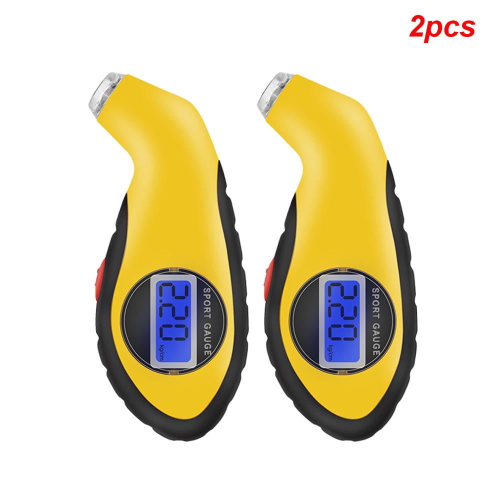 Test For Auto Car Motorcycle Tyre Pressure Gauge Meter Car Tire Manometer Barometers Tester Diagnostic Tools Electronic DigitalGood product
