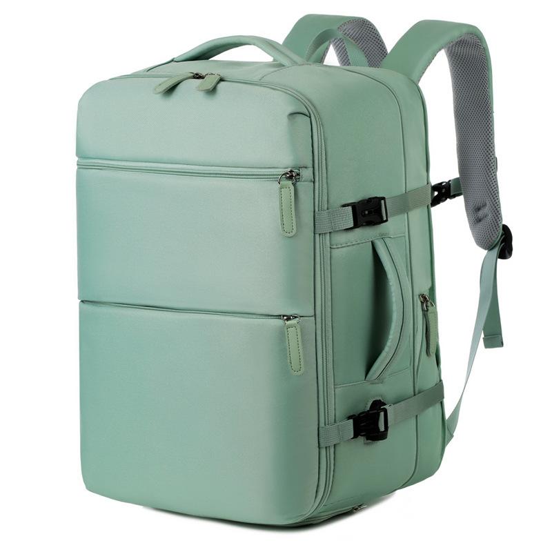 Backpack, Travel Backpack, Men s and Women s Urban Lightweight Multifunctional Leisure Luggage Backpack, Large Capacity зелёный