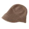 Damen 100% Reines Kaschmir Strickmütze - Lässig, Vielseitig, Einfarbig, Warmes Modeaccessoire
