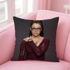 German Crime Drama Star Cosima Niehaus Cushion Cover Pillowcase Short Plush Invisible zipper Room Sofa Cushion Cover