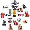 Football Crocs Charms - Soft PVC Shoe Decorations & Accessories