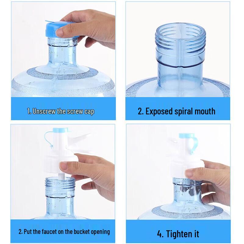 Baijie Threaded Water Bottle Dispenser Taps