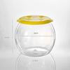 Transparent Storage Box Stool Multipurpose Children Storage Bench Plastic Round Stool  Living Room