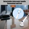 Bezdrátový elektrický čisticí kartáč 8 v 1, ruční rotační čisticí kartáč s LED nočním světlem, domácí kuchyň, koupelnové čisticí nástroje
