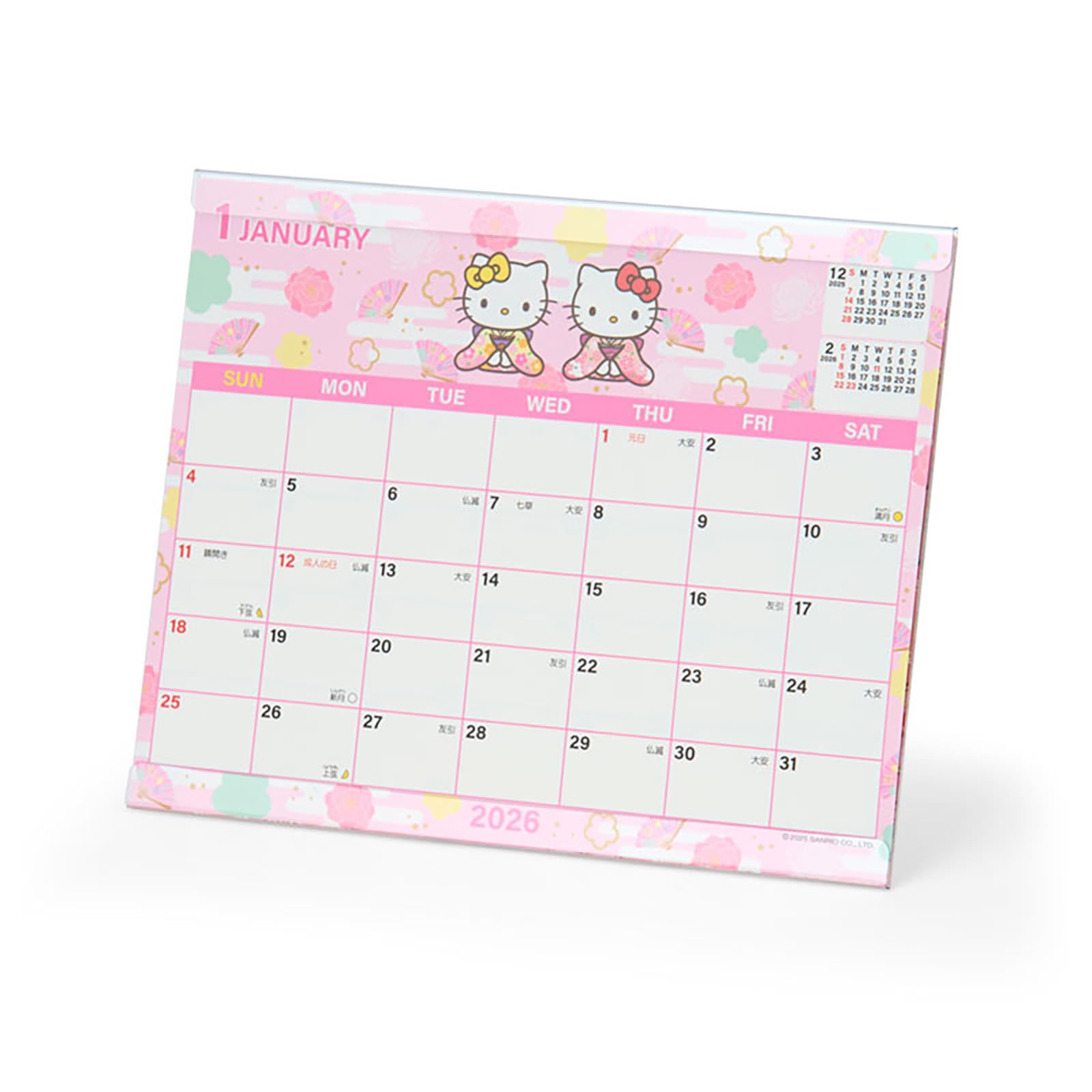 

Sanrio 2026 Hello Kitty Paper Desk Calendar 622265
