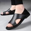 Men S Casual Clog Sandals Breathable Soft Sole Outdoor Beach Slip On Driving Shoes