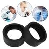 2pcs Microscope Eye Protection Goggle Tube Protective Cover Binocular Stereo Microscope Protective Cover Mounting Inner Diameter 32-35mm (Style)