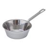 Endo Shoji Commercial Power Denji Tapered Pan, 18cm, Induction Compatible, Stainless Steel, Made In Japan, ATC3918