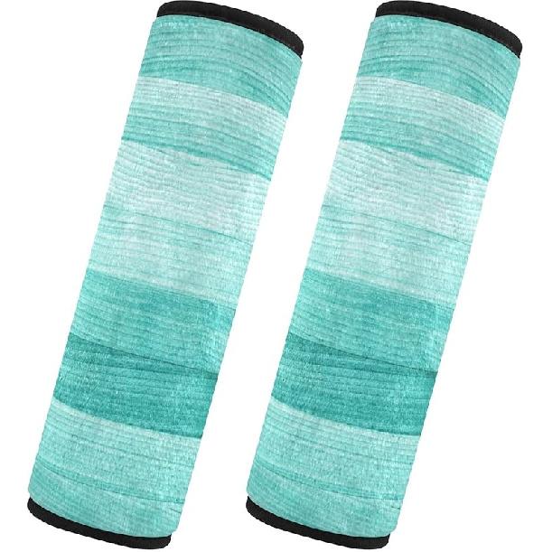 

senya Рождественские снежинки на темно-красном, 2 шт. в упаковке, мягкий чехол для ремня безопасности автомобиля, наплечная накладка на ремень безопасности для более комфортного вождения, 10 x 7,7 дюйма 10 x 7.7 inch