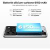 OUKITEL C66 Smartphone 24GO+512GO/1TB 6,73" 120Hz 5000mAh 64MP Étanche Telephone Portable Android 16 4G Fingerprint/NFC/GPS Jaune
