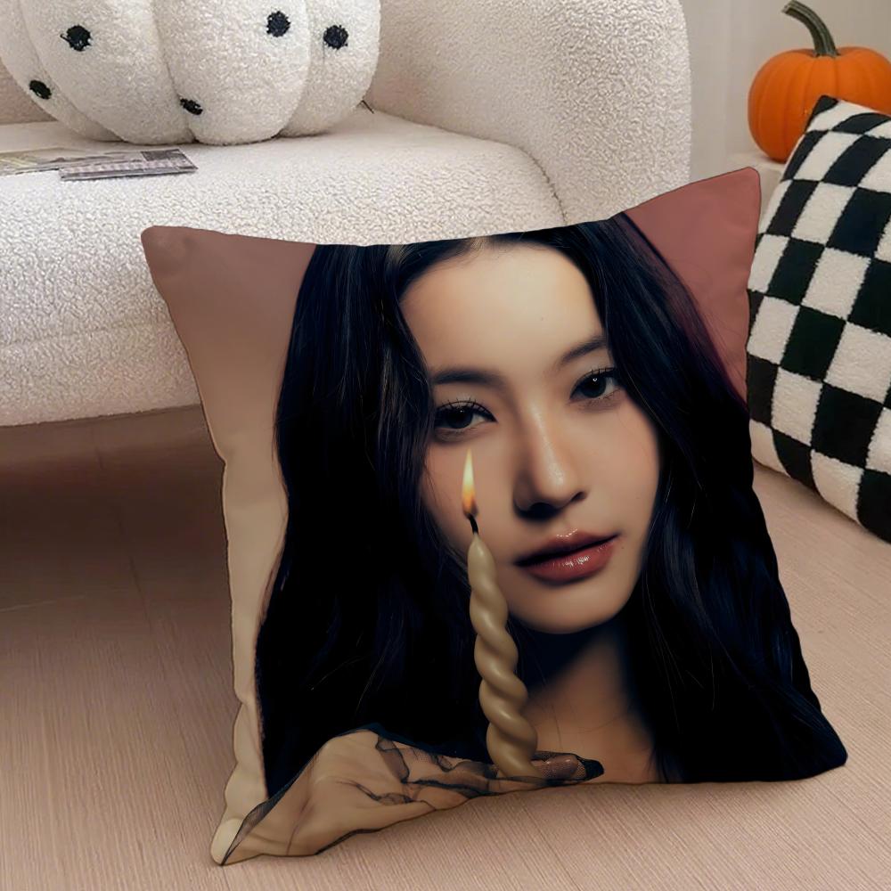 Thai Fashion NNamtan Tipnaree WWeerawatnodom Cushion Cover Throw Pillow Cover Hidden Button Durable Polyester Chair Cushion