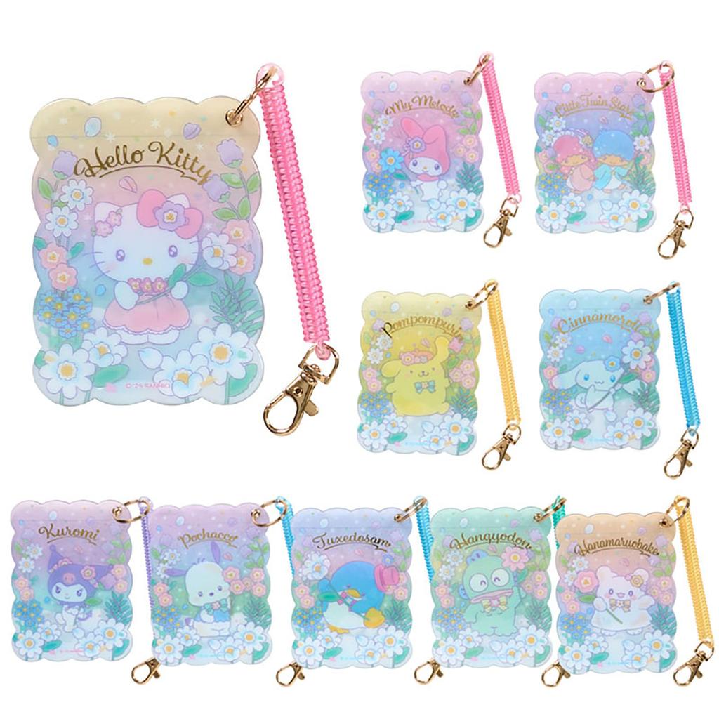 Sanrio Secret Pass Case Is the Main Exciting Sanrio Characters PVC Recommended for Ages 3 and Up 561720 (Everyone Character! Design)