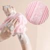 1Pc Rubbing Washcloth Bath Nylon Towel Brush for Back Towels Exfoliating Scrub Shower Sponge Body Bathroom Accessories