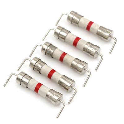 5Pcs 8A 250V 5*20Mm Ceramic Body Delay Fuse Axial Lead Fuse