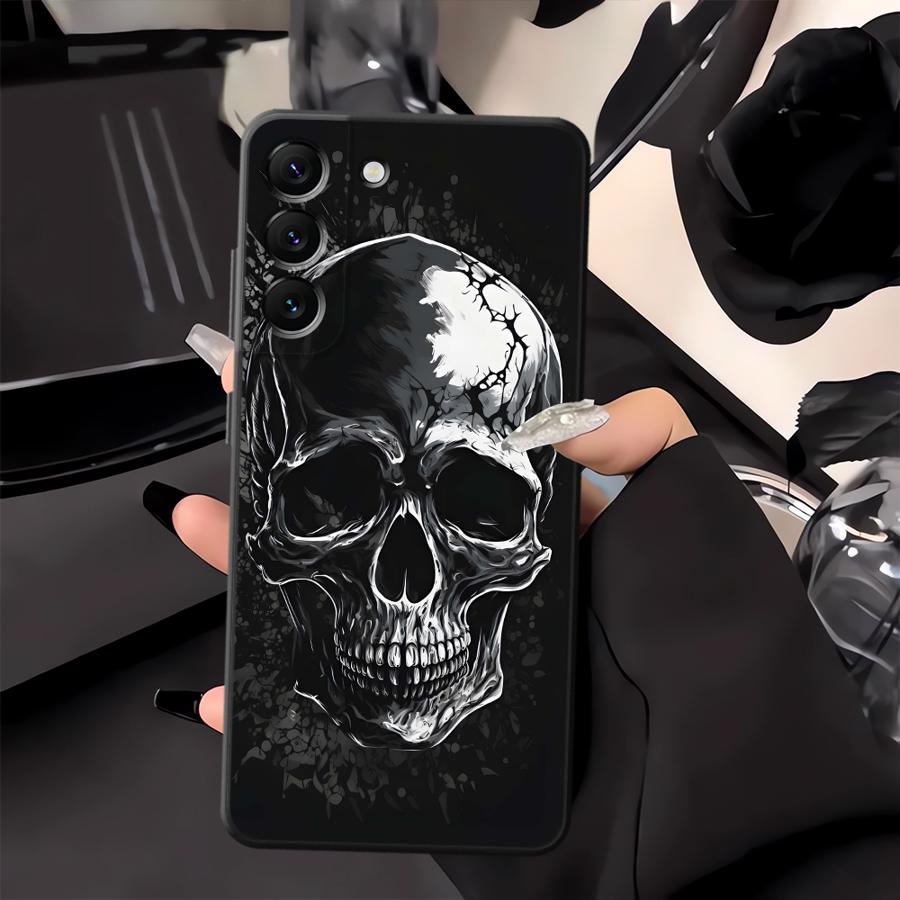 Schwarze Weiche Handyhülle für Samsung Galaxy A55 A34 A23 A52 A15 A32 A24 A53 A56 A54 A26 A25 A36 A16 A35 A17 A14 A06 A05 A12