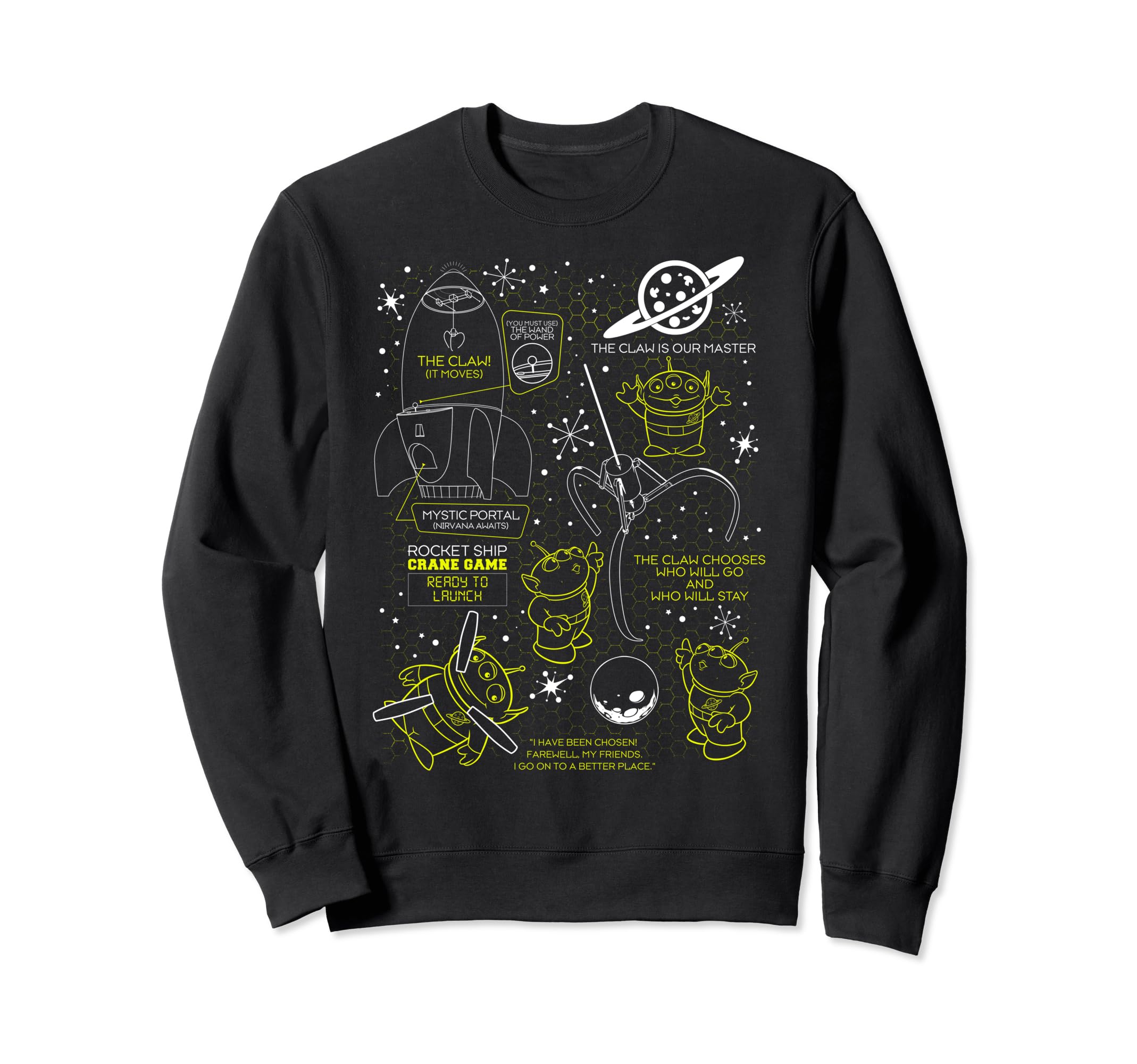 

Disney Pixar Toy Story Alien Claw Master Map Sweatshirt