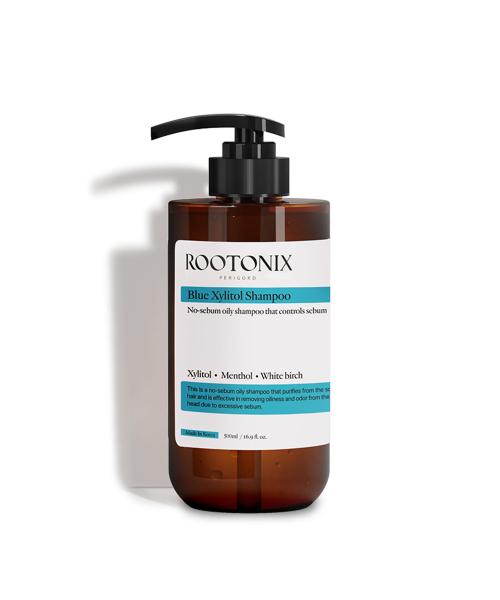 Rootonix Anti Oily Scalp Blue Xylitol Shampoo 500ml 1 xylitol shampoo