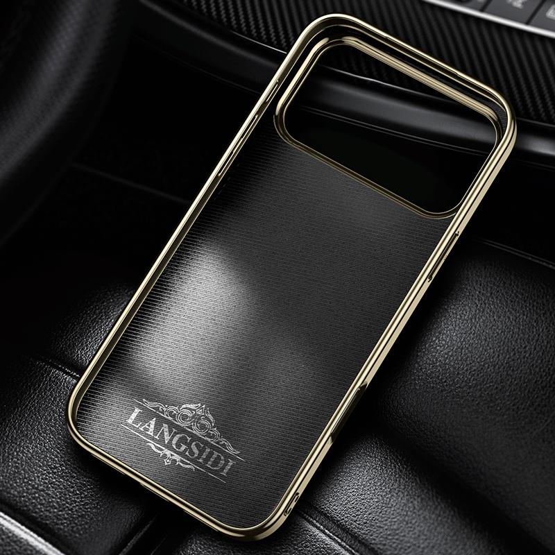 Cuir Magnétique pour Coque Magsafe pour 18 17 Pro Max Air 17Pro 18Pro Anneau Luxe Protection Objectif Support Coque Arrière de Téléphone